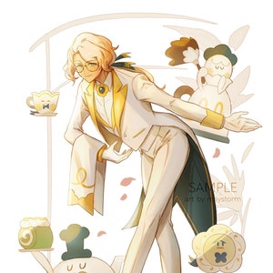CRK Prints - Anime Art Poster - Gamer Gift - Cookie Kingdom