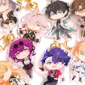 Honkai Star Rail 2.5" Acrylic Keychains - HSR Acrylic Charms Keyring