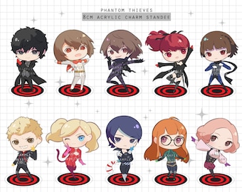 Acrylic Stand / Charm - Phantom Thieves! - Anime Gamer Gift - P5