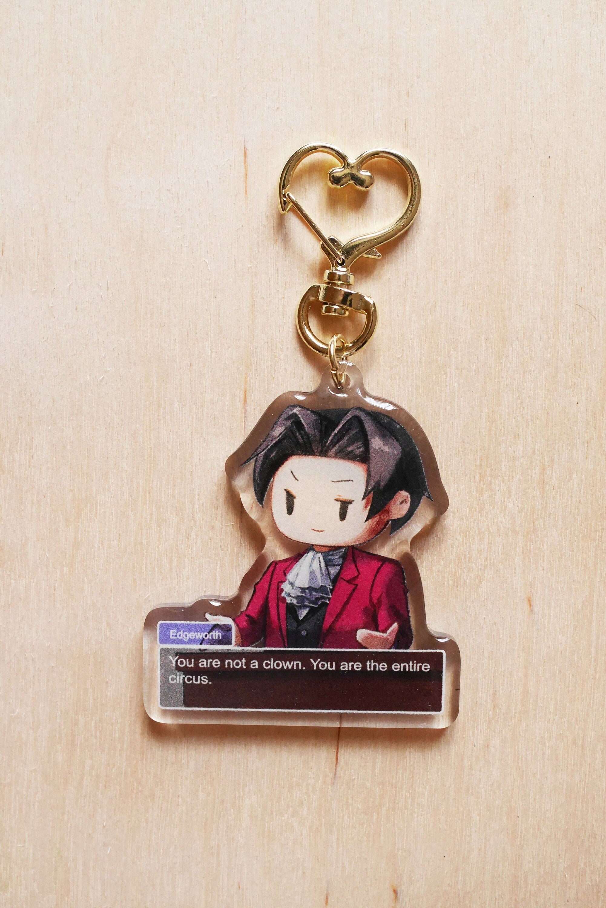 Ace Attorney Phoenix Wright Keychains · Happy Tama · Online Store