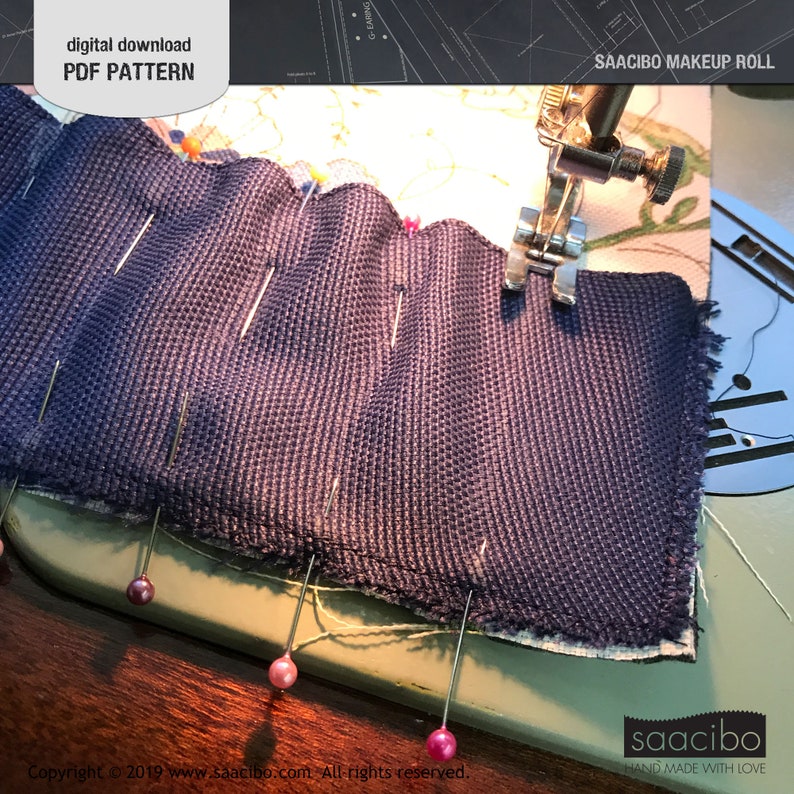 Printable Pdf PDF Sewing Pattern Digital Makeup Brushes Etsy Canada