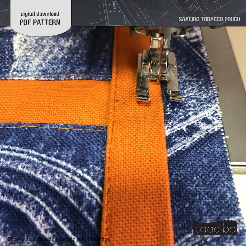 Printable Pdf PDF Sewing Pattern Digital Download Tobacco Etsy