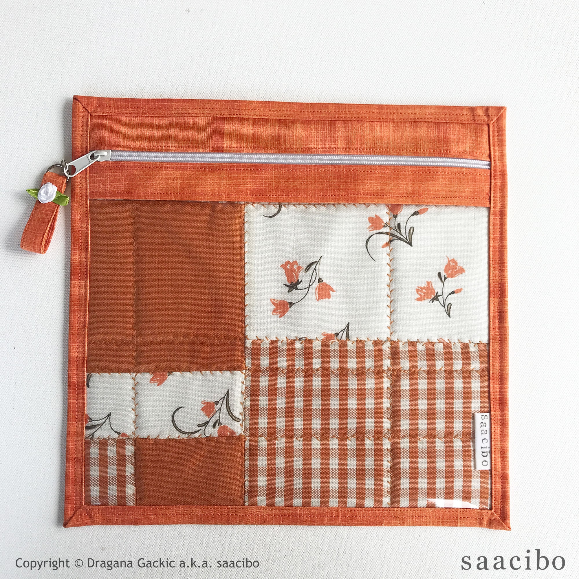 Vinyl Project Bag Cross Stitch Project Bag Vinyl Bag Clear Etsy