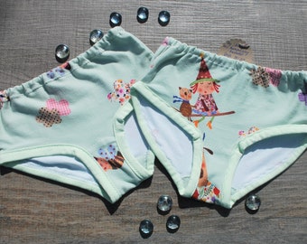 Kinder Schlüpfer Slip Panty Unterhose/2er- Set Gr. 98/104