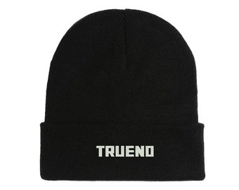 Ae 86 Trueno Initial D Logo Anime Japanische bestickte Beanie Mütze Winter Herbst Mütze