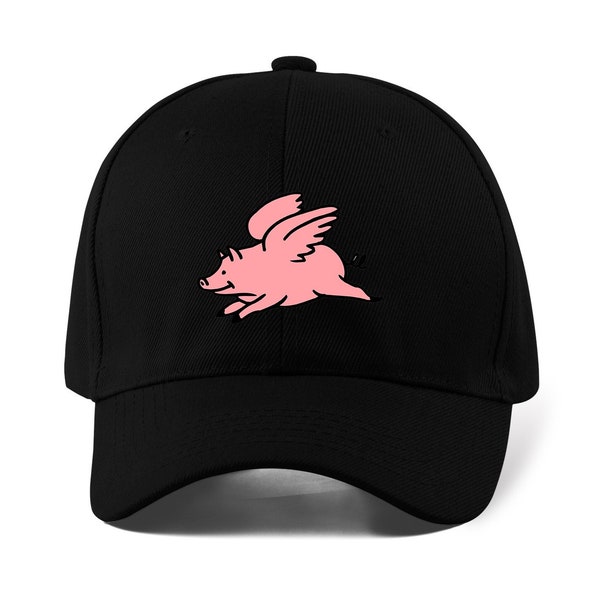 Pig Baseball Cap Etsy