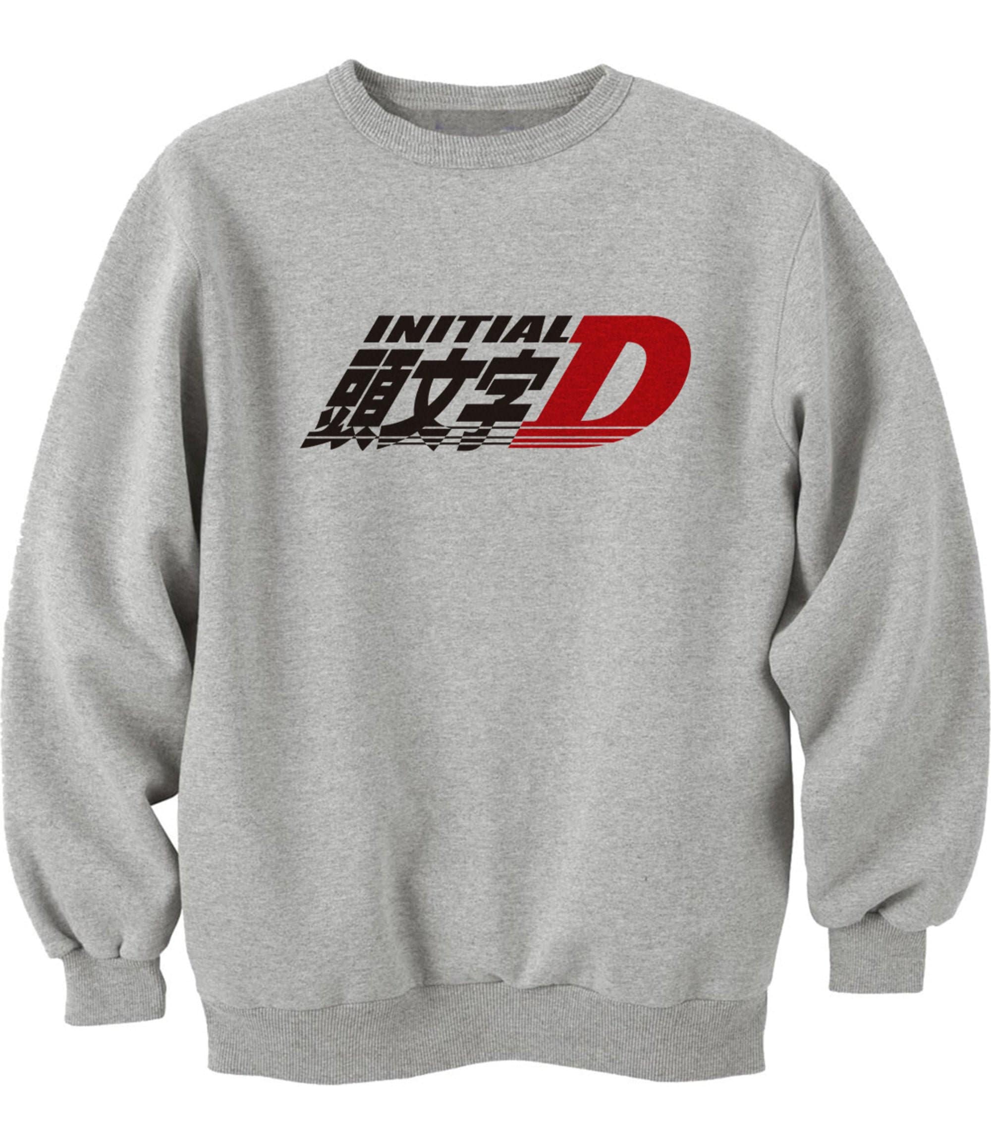 Initial D Anime Manga Cover Car Japanese Printed Cotton Men's T