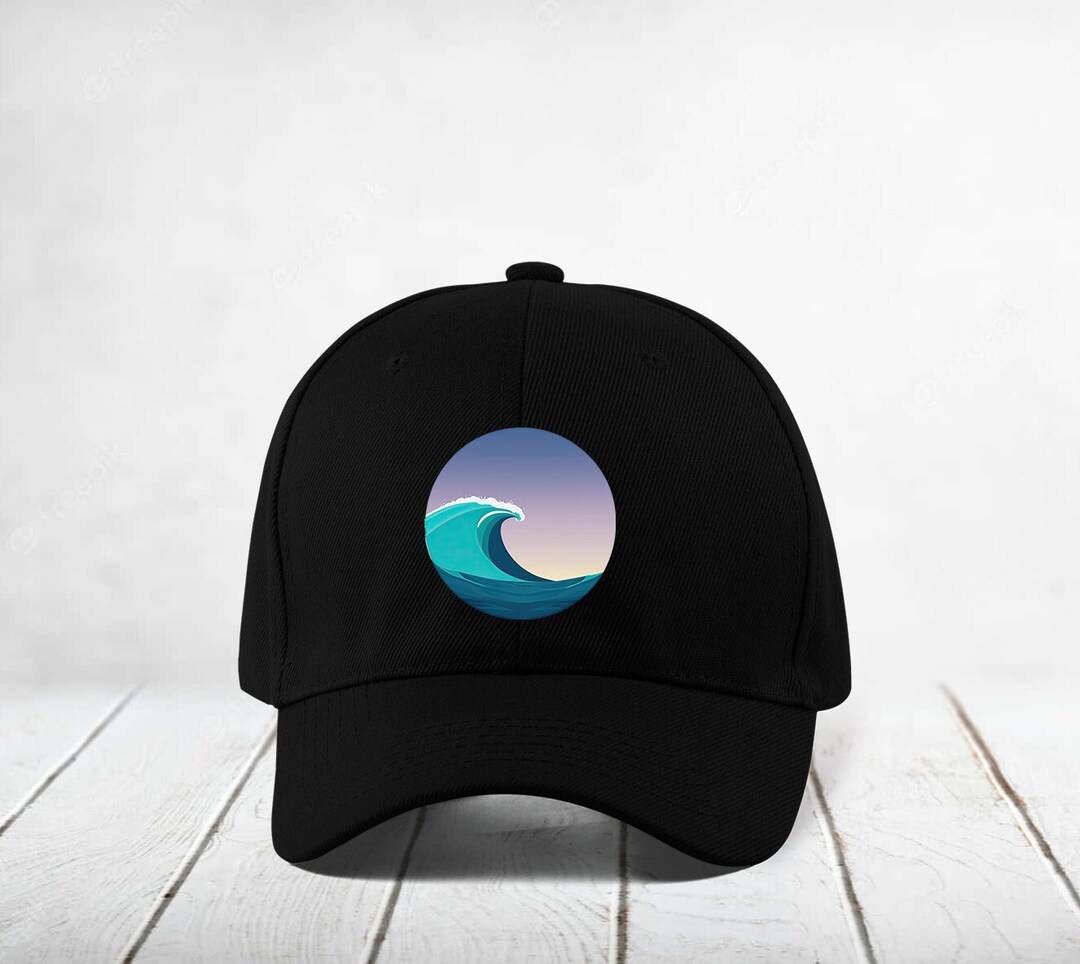 Tsunami the Big Wave of Kanagawa Vaporwave Art Unisex Printed