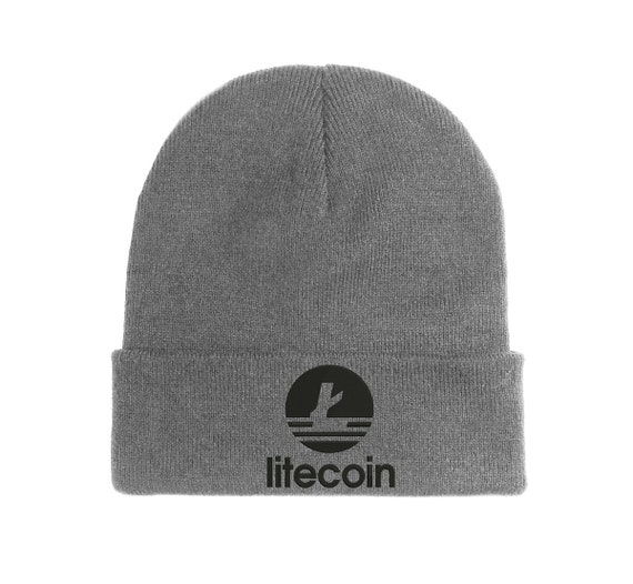 Litecoin Old School Style Logo Crypto 