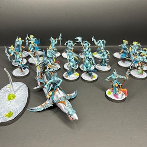 Professionally Painted Idoneth Deepkin Army