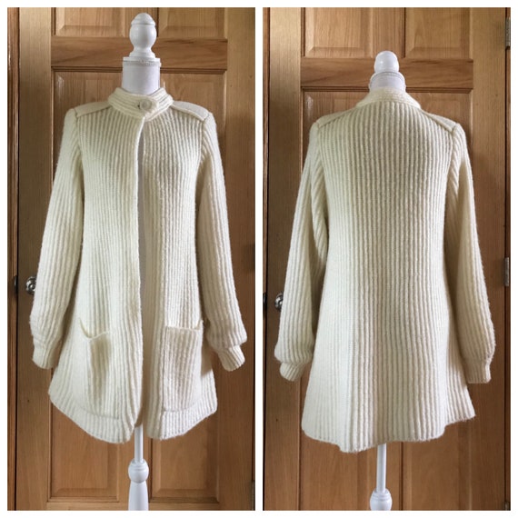 Comfy Warm Vintage 1980's Knit Sweater Size XS /S - image 2
