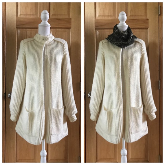 Comfy Warm Vintage 1980's Knit Sweater Size XS /S - image 3