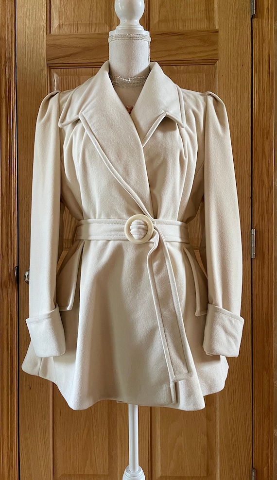 Soft Light Weight Creamy Jacket from Montgomery Ward's - Gem