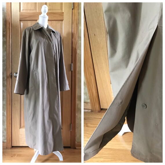 Vintage Minimalist Mod 1980's London Fog Lined Me… - image 6