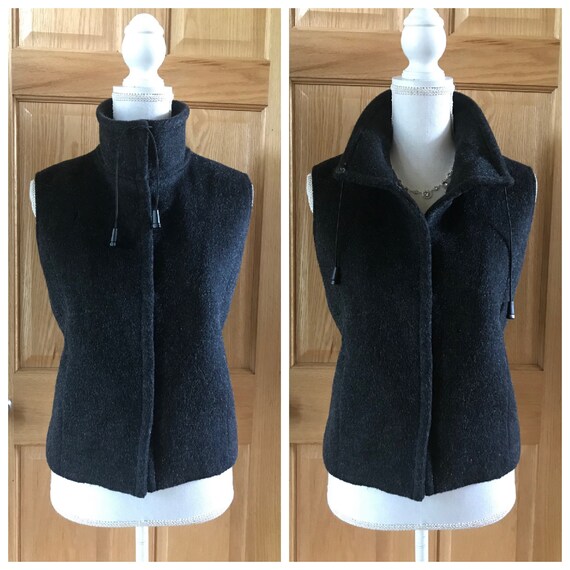 Vintage Charcoal Vest by Lance Karesh - M - image 3