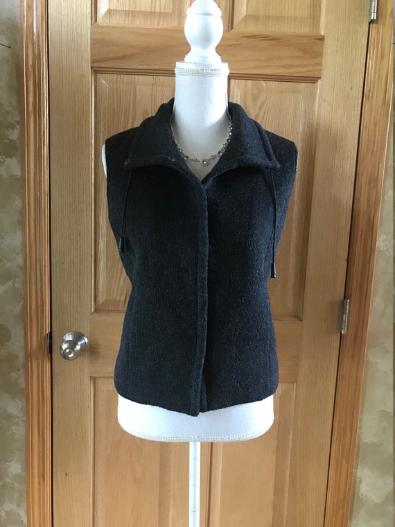 Vintage Charcoal Vest by Lance Karesh - M - image 9