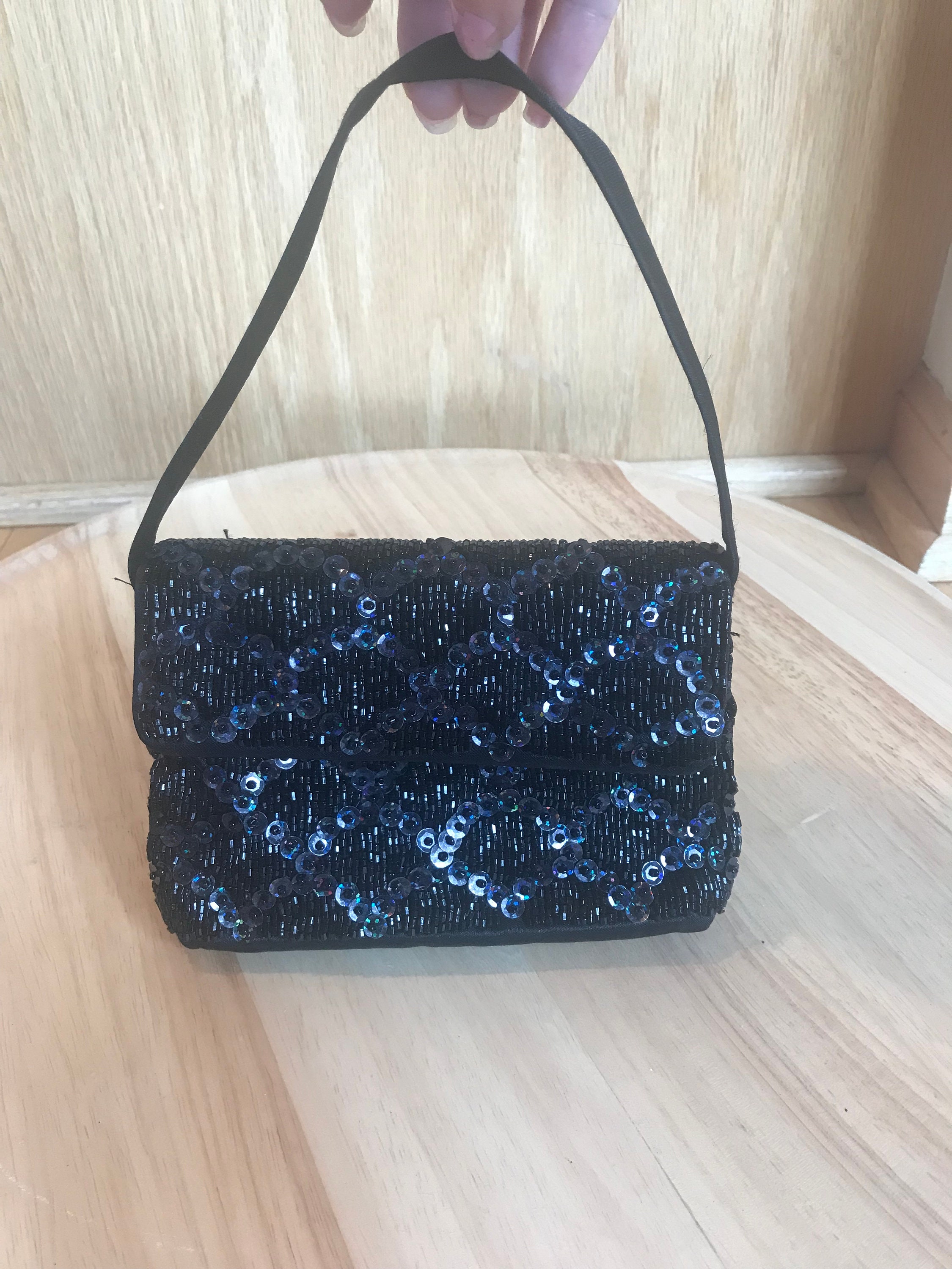 90s Sequin Bag - Etsy
