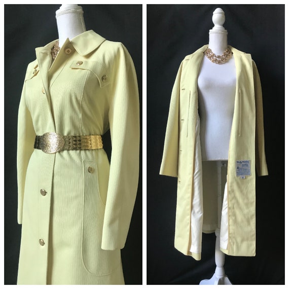 Vintage 1970s Key Lime Pie Green / Yellow by Mist… - image 7