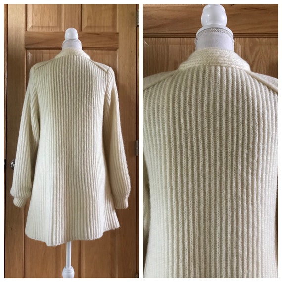 Comfy Warm Vintage 1980's Knit Sweater Size XS /S - image 5