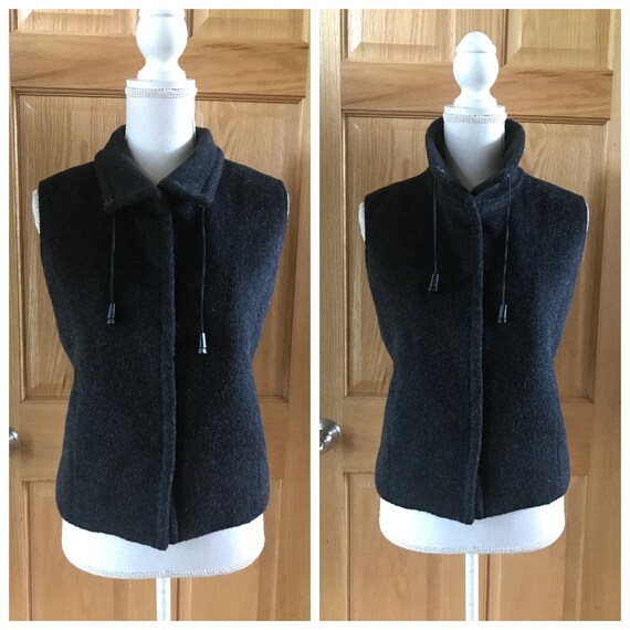 Vintage Charcoal Vest by Lance Karesh - M - image 2