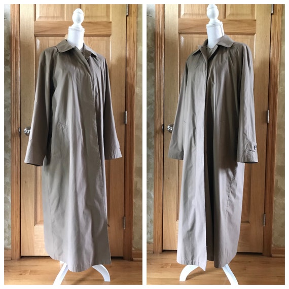 Vintage Minimalist Mod 1980's London Fog Lined Me… - image 2