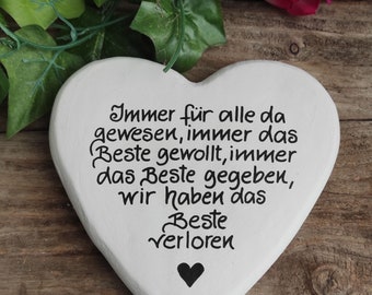 Grabschmuck, Herz, Beton, Gedenkstein, Trauer, Grabstein, Urnengrab