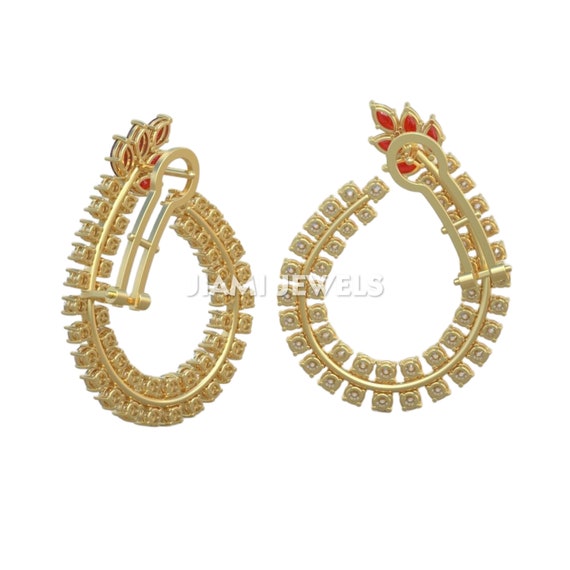 Amazon.com: 1 Pair Women's Asymmetric Round Hollow Set