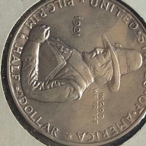 1921-D Pilgrim Tercentenary Commemorative Coin