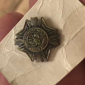 Vintage VFW Veterans of Foreign Wars Lapel pin from 40&#39;s Old Screw Back