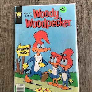 Vintage 1978 Woody Woodpecker Comic Book- Good - Petrified Forest - Whitman Comics- Walter Lantz