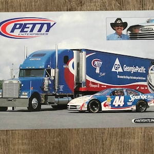 Petty Enterprises Hero Card Ga Pacific -Sparkle- 6x9 2001