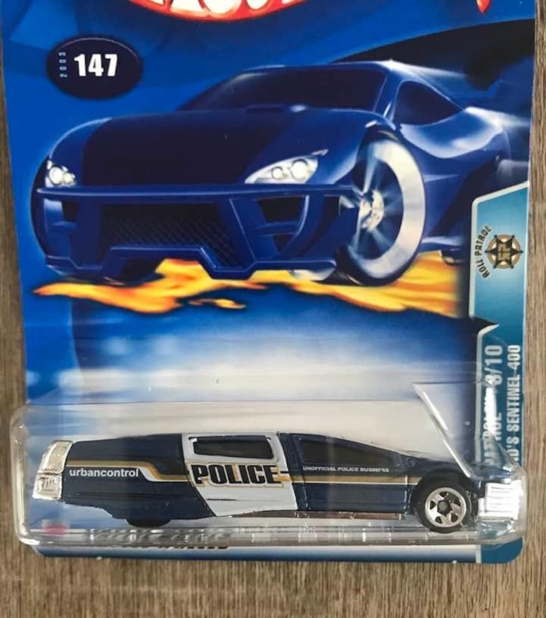 2003 Hot Wheels Syd Mead's Sentinel 400 147 Roll Patrol Urbancontrol Etsy