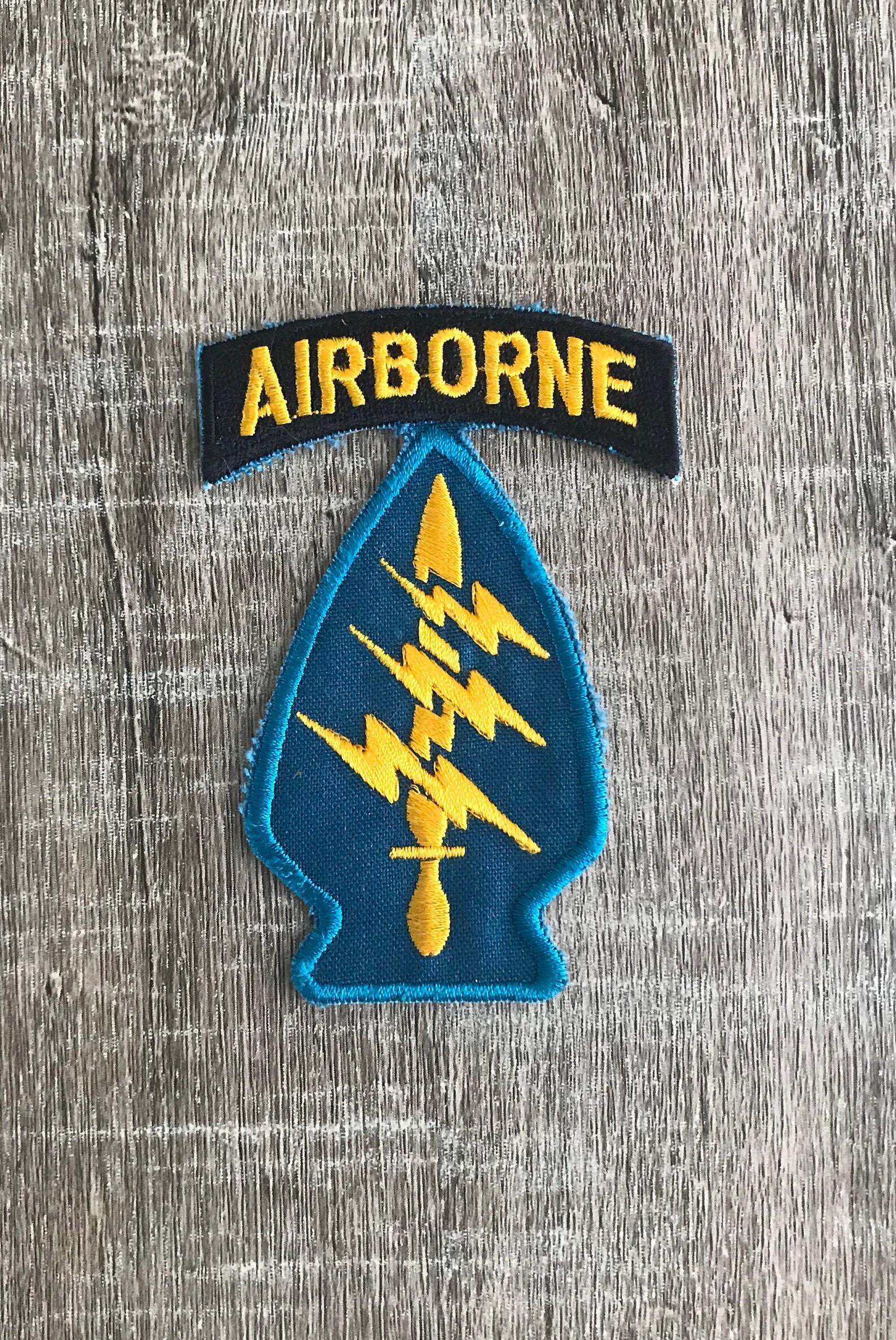 Special Forces Airborne patch Arrowhead US Army Military Etsy