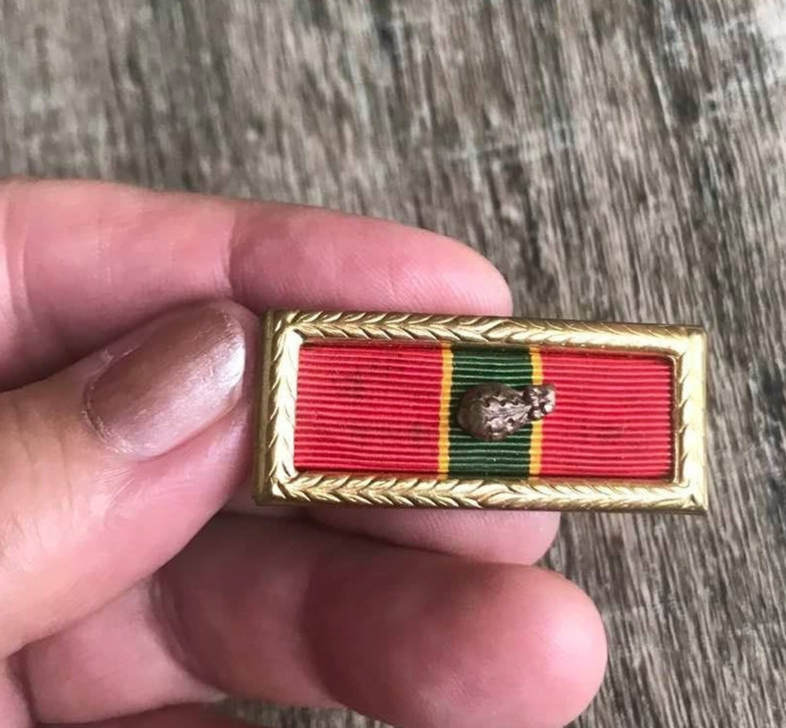 Army Superior Unit Award W Bronze Oak Leaf Device Ribbon Bar Etsy
