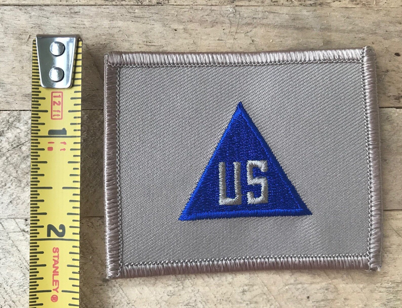 Vintage US Army Civilian Service Patch Khaki New Unused Etsy