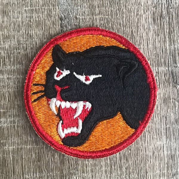 WWII 66th Infantry Division Patch Black Panther INACTIVE new/unsewn from 1944 OBSOLETE