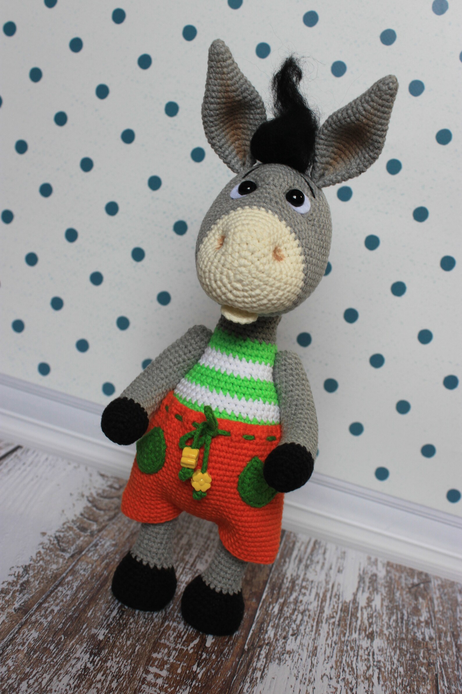 Crochet PATTERN donkey / amigurumi donkey / pdf tutorial Etsy