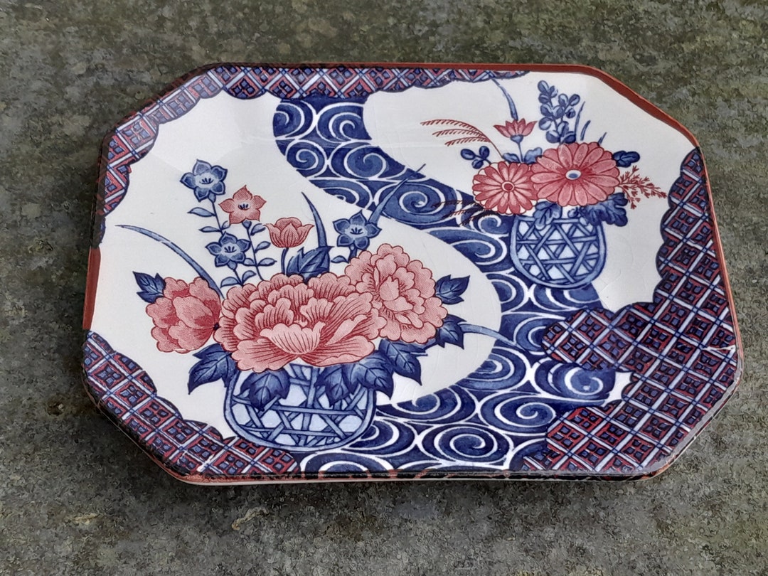 Vintage Imperial Imari Japanese Decorative Dish Etsy