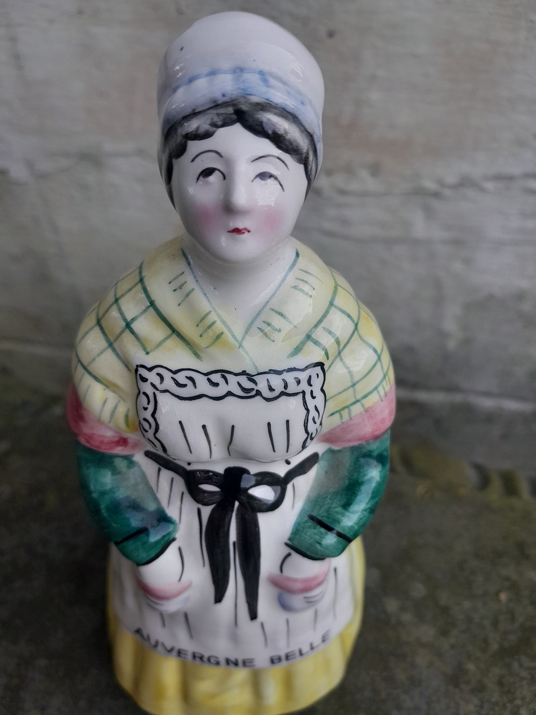 Vintage Sweet French Lady Bell Etsy