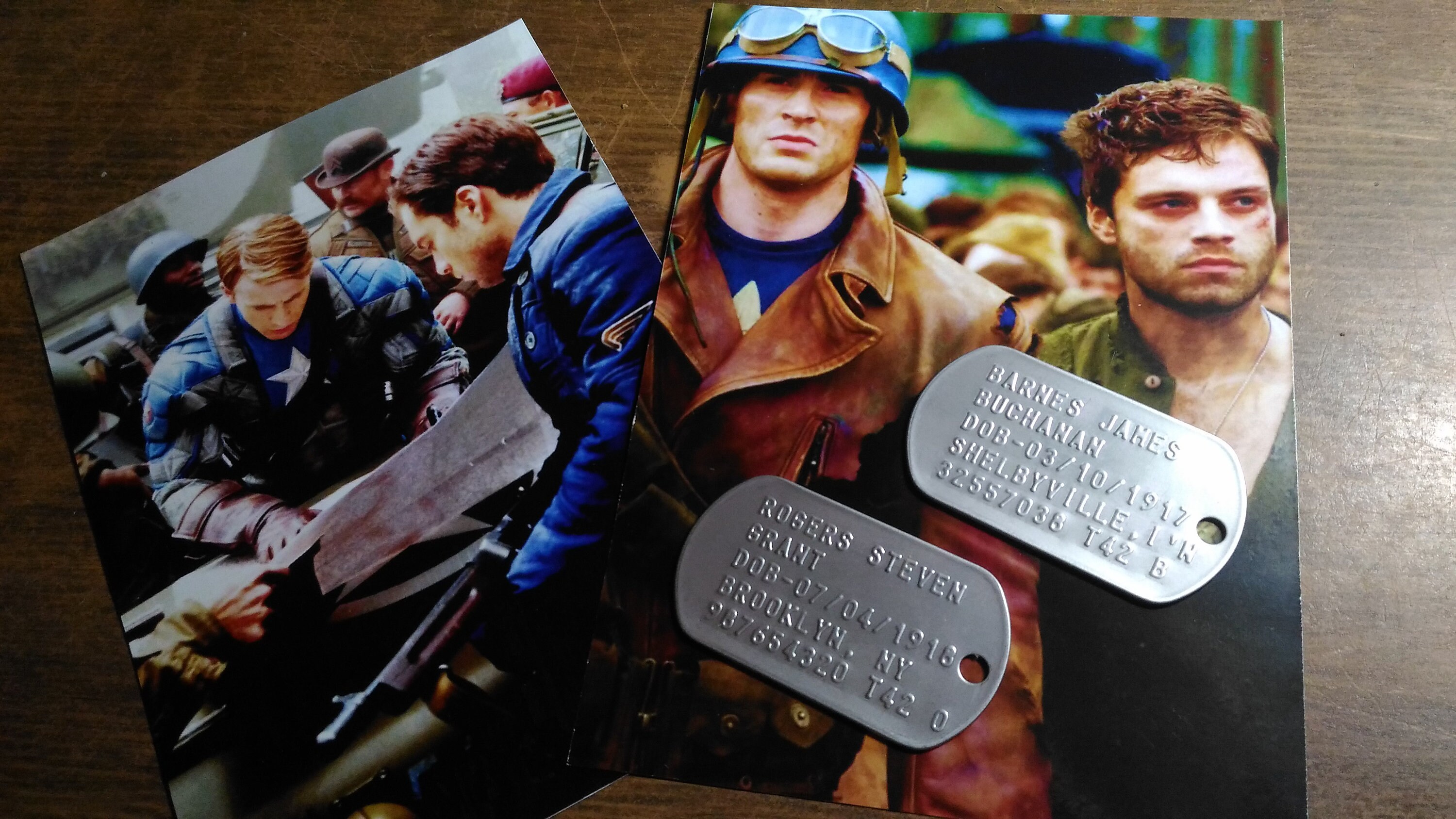 Bucky Barnes Military Dog Tags Etsy