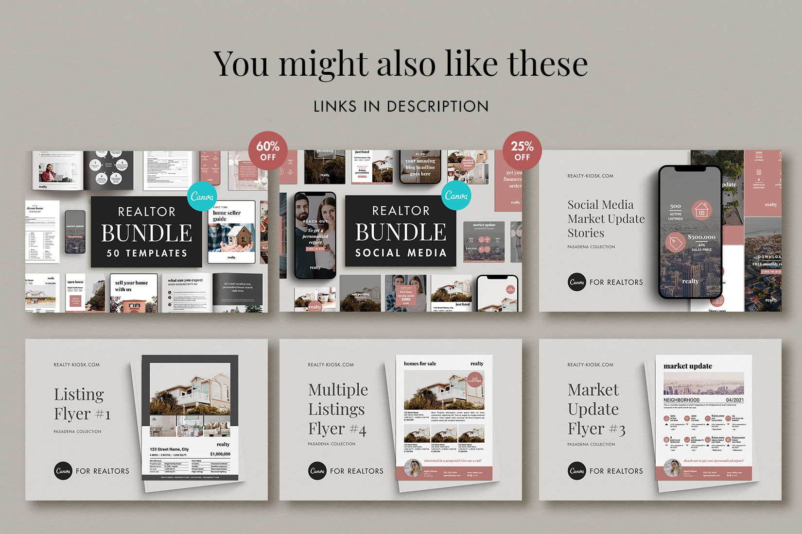 Canva Real Estate Market Update Template, Realtor Market Report