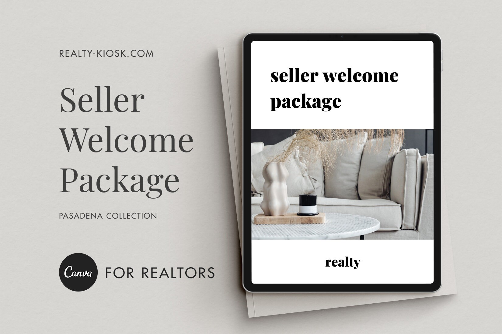 Real Estate Home Seller Package Client Onboarding Etsy