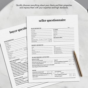 questionnaire seller
