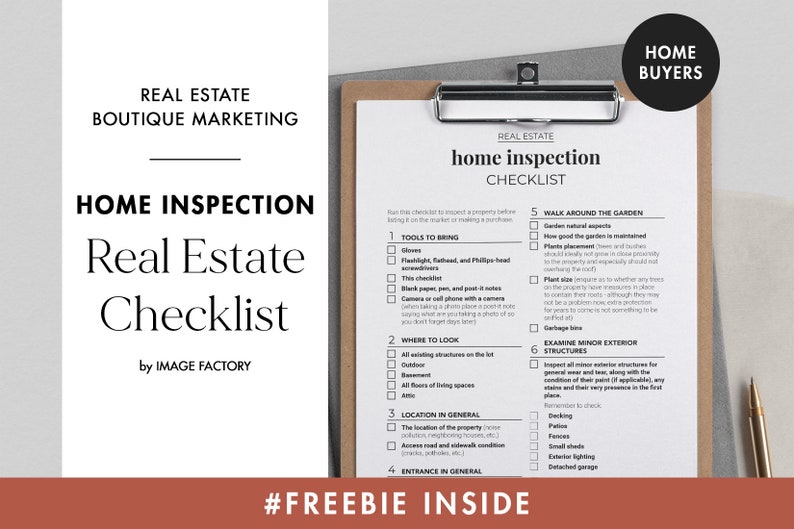 Ultimate Home Inspection Checklist Real Estate Home Buyer image 0