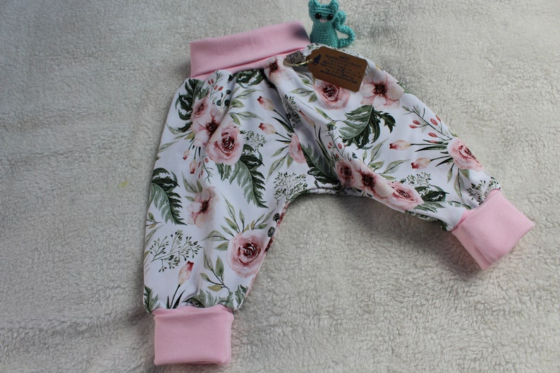 Summer sweat pants/wax pants wild roses size. 50 to 104 possible image 3