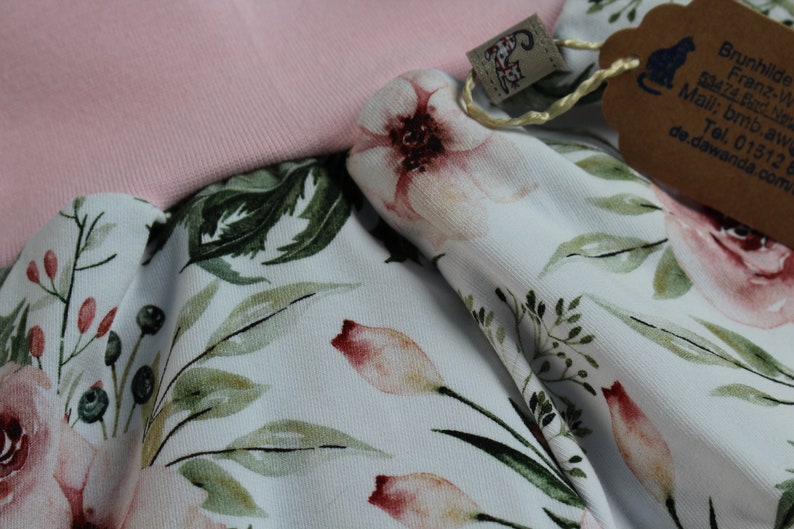 Summer sweat pants/wax pants wild roses size. 50 to 104 possible image 4