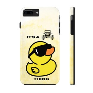 Abseits der Straße ist es eine Entensache Tough Phone Cases-Haben Sie sich heute geduckt