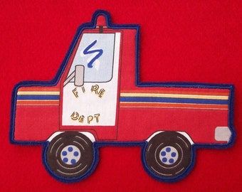 Fire engine patch
