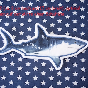 Shark patch, school cone patch set 55