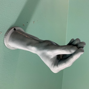 Italian Hand Gesture Wall Hanger! Hanger for Headphones, Medals, Coats, Hats, Jackets, Shirts, Pants, Scarves. House gift for Halloween!